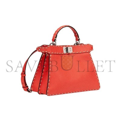 FENDI SMALL PEEKABOO I SEE U SATCHEL TULLIPANO 8BN327AFQ8F0PG3 (27*21*9.5cm)